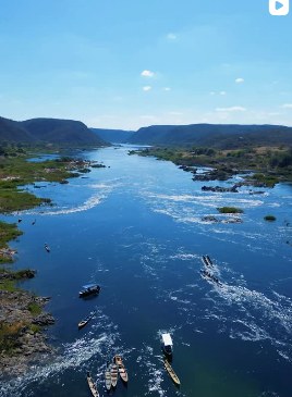 Rio São Francisco visto do alto